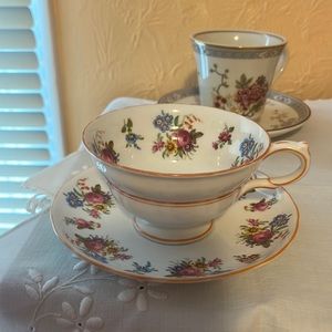 Bone China Cups with saucers